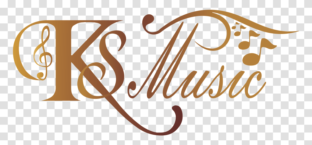 Ks Music Logo, Calligraphy, Handwriting Transparent Png