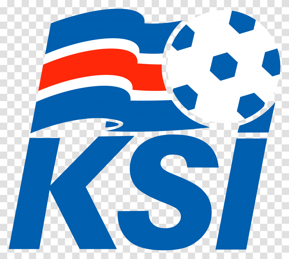 Ksi Iceland National Football Team Iceland Football Team Logo, Number, Symbol, Text, Soccer Ball Transparent Png