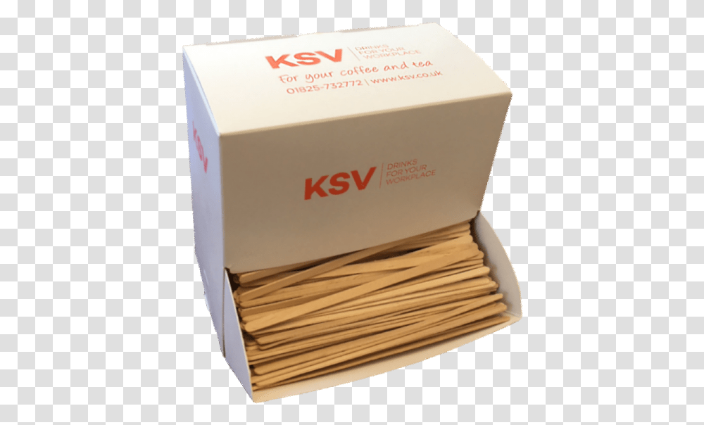 Ksv Wooden Stirre Box Image Box, Cardboard, Carton, Bottle, Label Transparent Png
