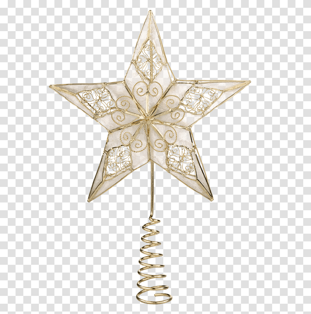 Kthe Wohlfahrt Online Shop Tree Top Star With Filigree Decorations Christmas Decorations And More, Cross, Symbol, Star Symbol Transparent Png