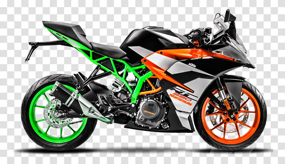 Ktm Rc 390 2019, Motorcycle, Vehicle, Transportation, Wheel Transparent Png