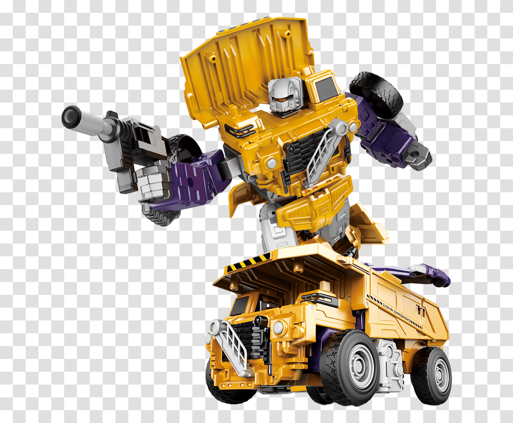 Ktoy Truck Dumper Transformer Toy Dumper, Robot, Machine Transparent Png