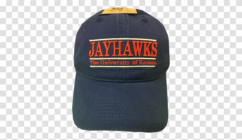 Ku Bar With Jayhawk Adjustable Royal Cap Baseball Cap, Apparel, Hat, Rug Transparent Png