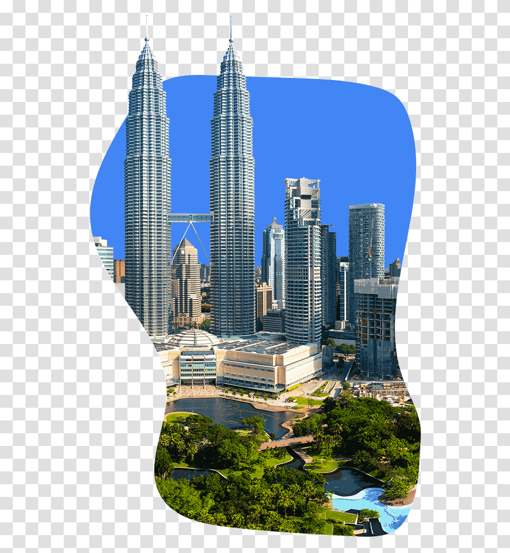 Kuala Lumpur, High Rise, City, Urban, Building Transparent Png