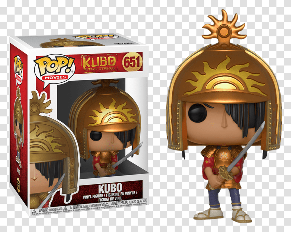 Kubo And The Two Strings Funko Pop Kubo, Helmet, Person, Crash Helmet Transparent Png