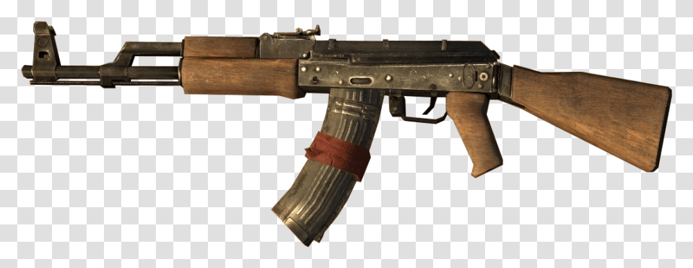 Kuda Ak 47 Double Magazine, Gun, Weapon, Weaponry, Rifle Transparent Png