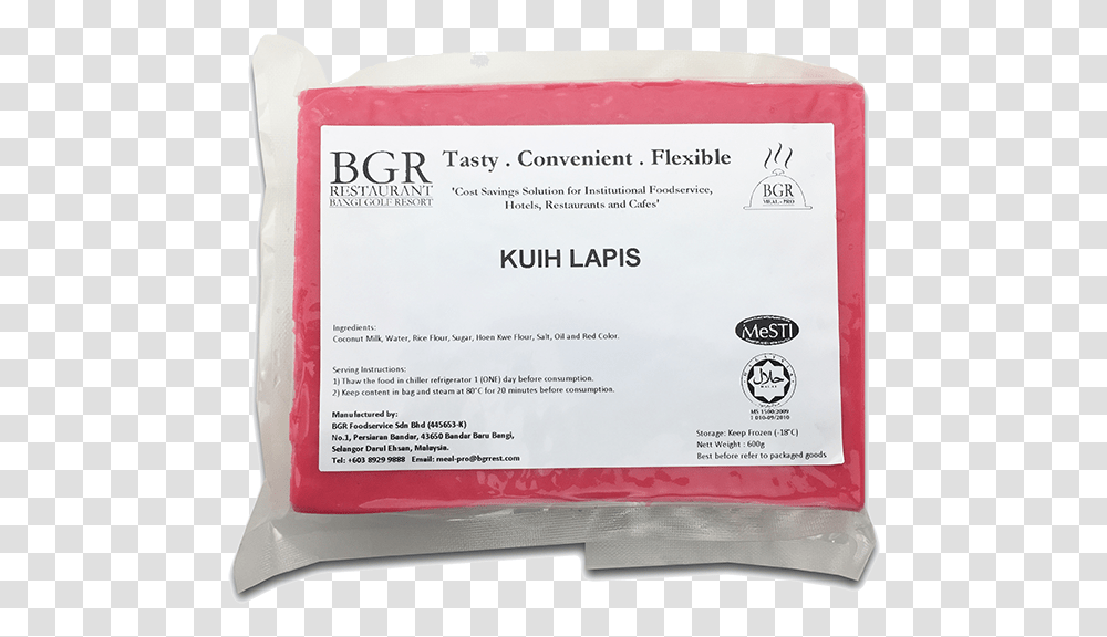 Kuih Lapis Label, Text, Diploma, Document, Driving License Transparent Png