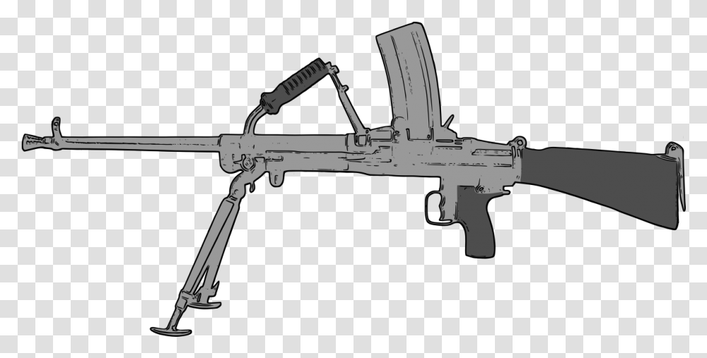 Kulomet Vz, Machine Gun, Weapon, Weaponry, Rifle Transparent Png