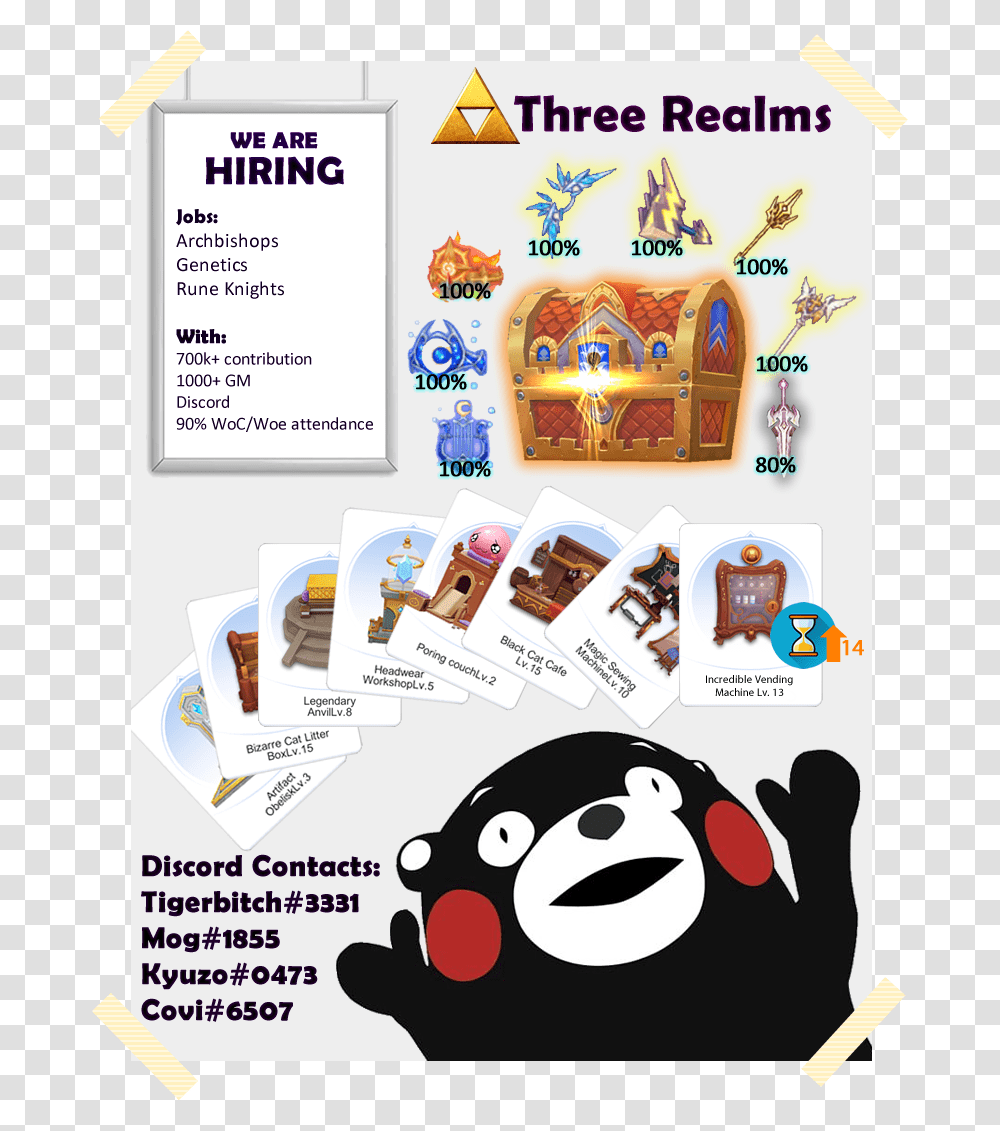 Kumamon, Poster, Advertisement, Flyer, Paper Transparent Png