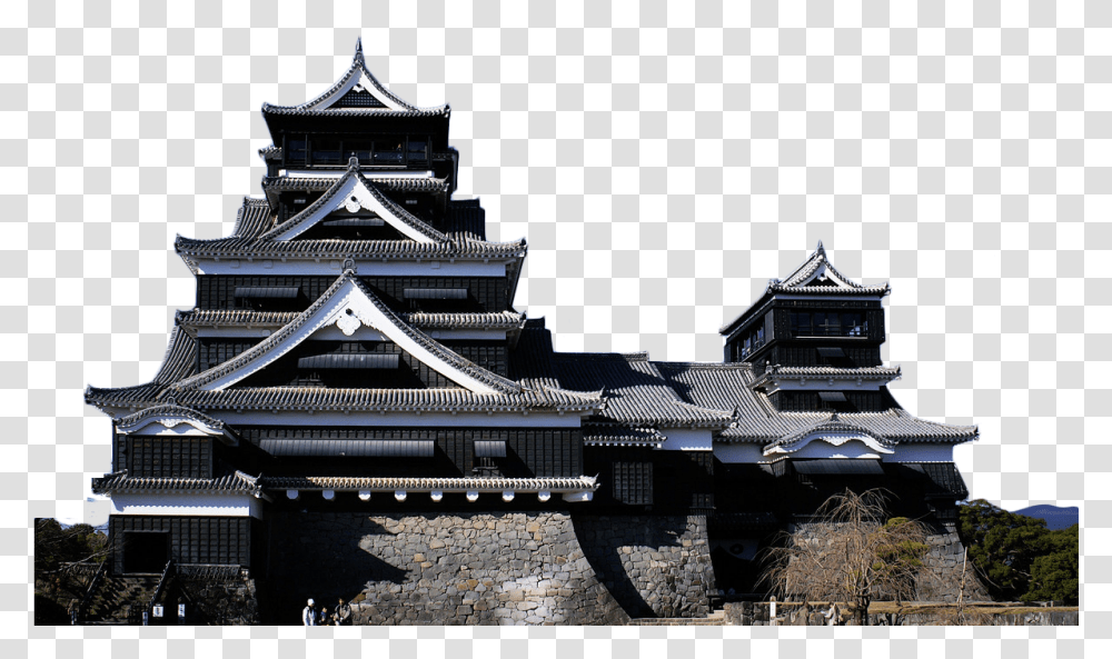 Kumamoto Castle, Architecture, Building, Temple, Shrine Transparent Png