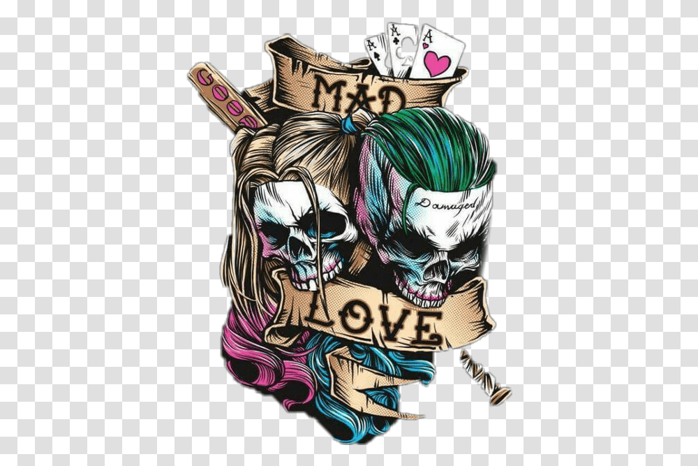 Kumpulan Materi Pelajaran Dan Contoh Joker And Harley Quinn Quotes, Art, Book, Comics, Graphics Transparent Png