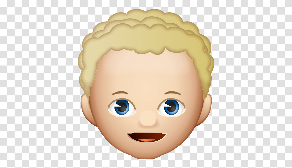 Kumpulan Soal Curly Hair Emojis Download Cartoon Boy Curly Hair, Head, Doll, Toy, Birthday Cake Transparent Png