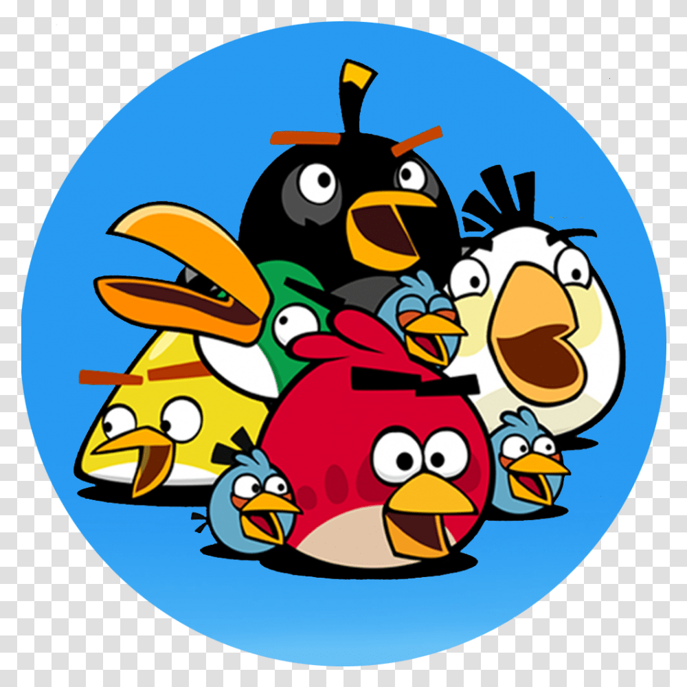 Kumpulan Wallpaper Lucu Angry Birds Angry Birds Round, Animal Transparent Png