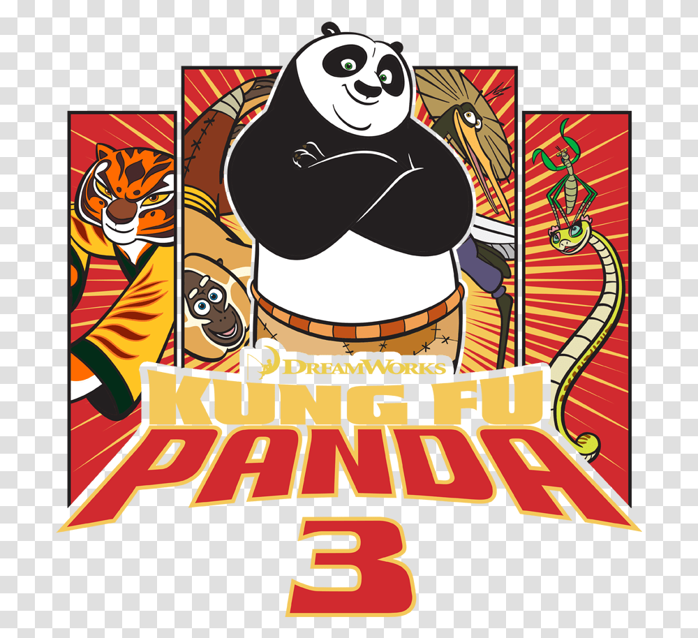 Kung Fu Panda, Advertisement, Poster, Flyer, Paper Transparent Png