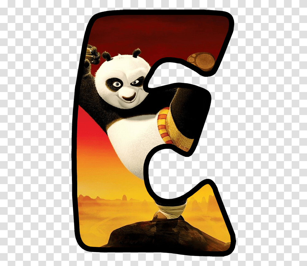 Kung Fu Panda Kicking, Person, Human, Giant Panda, Bear Transparent Png