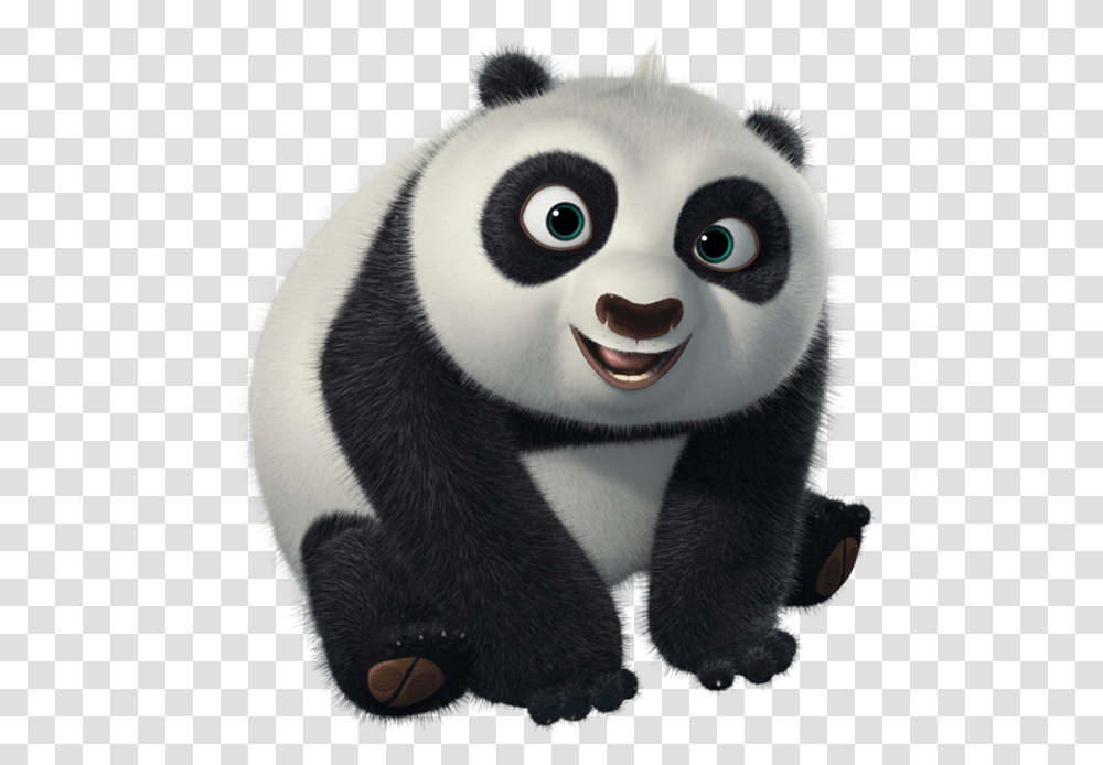 Kungfu Panda Po Kung Fu Panda Bebe, Giant Panda, Bear, Wildlife, Mammal Transparent Png