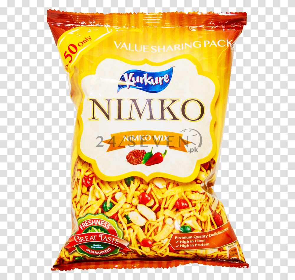 Kurkure Download Kurkure Nimko Mix, Food, Snack, Pasta, Noodle Transparent Png