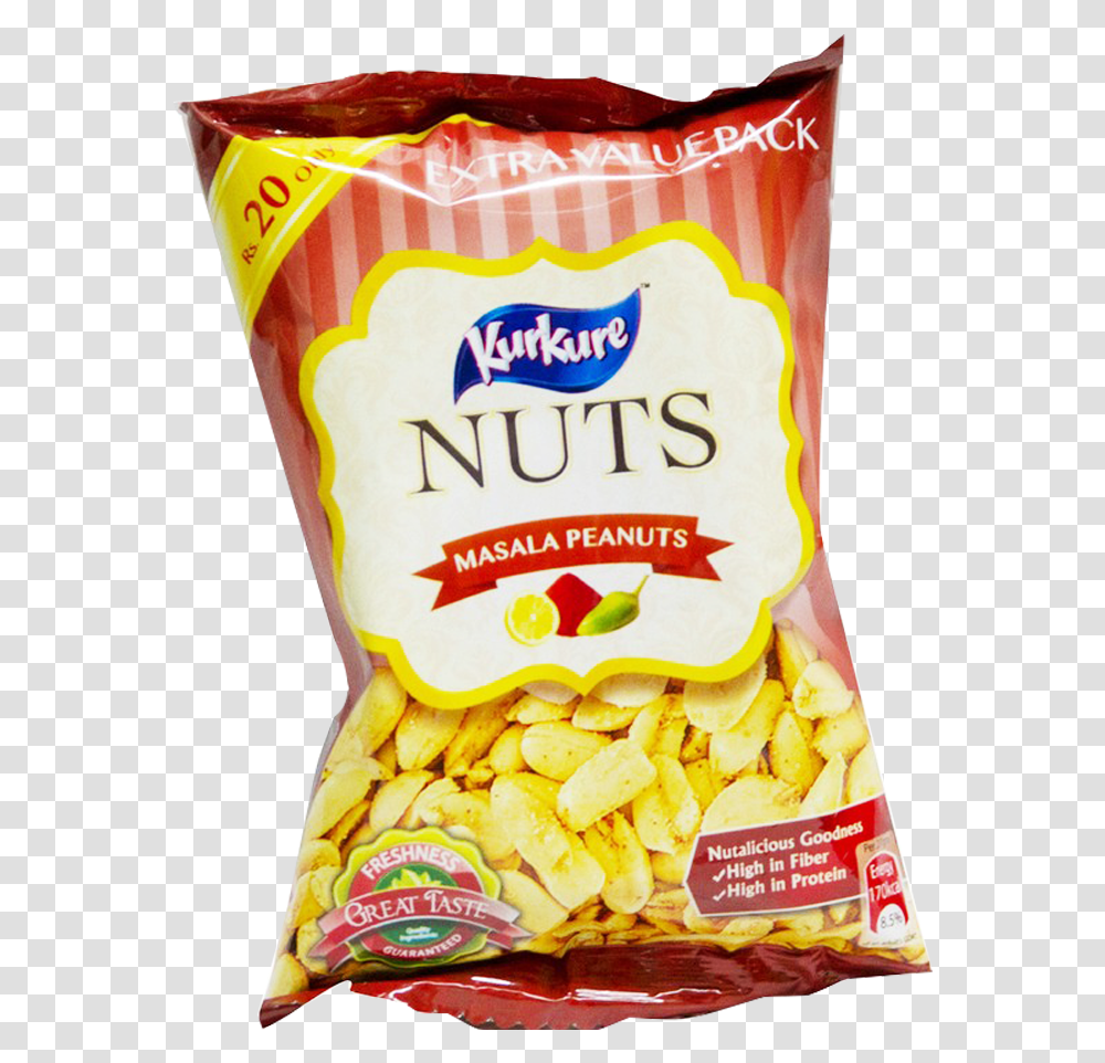 Kurkure Nuts Masala Peanuts 30 Gm Kurkure, Snack, Food, Plant, Vegetable Transparent Png
