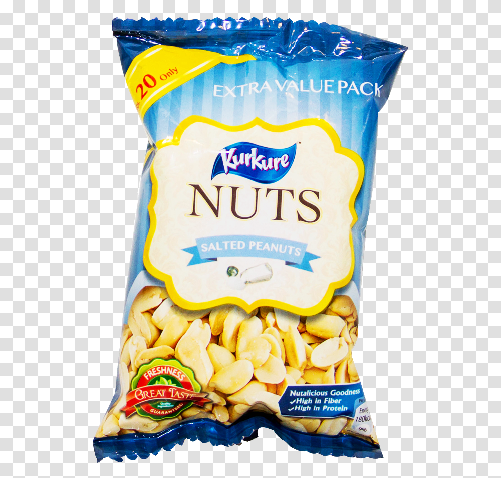 Kurkure Nuts Salted Peanuts 27 Gm, Mayonnaise, Food, Plant, Vegetable Transparent Png