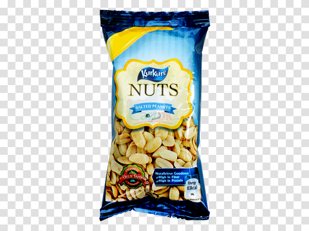 Kurkure Peanuts Salted 14g Cheese Puffs, Plant, Vegetable, Food, Almond Transparent Png