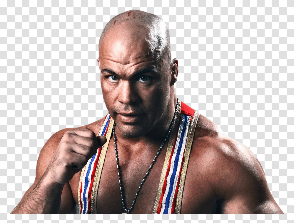 Kurt Angle Spearheads Tna Maximum Impact 7 Uk Tour Kurt Angle Tna 2011, Person, Human, Necklace, Jewelry Transparent Png