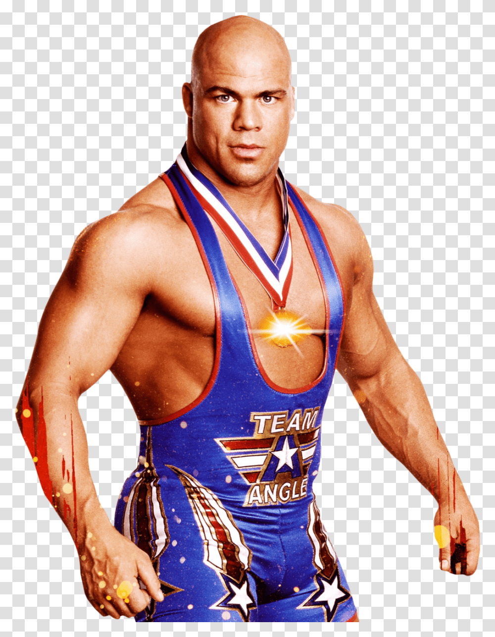 Kurt Angle Wwe, Person, Human, Athlete, Sport Transparent Png