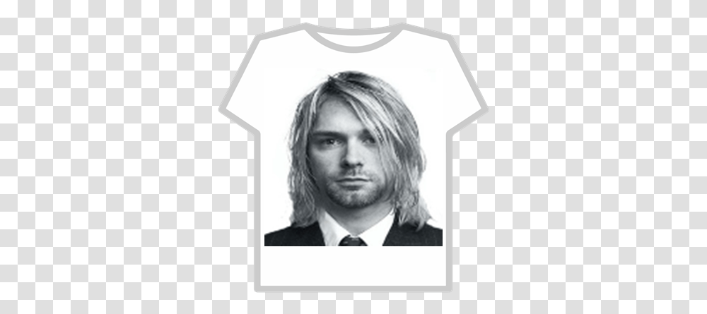Kurt Cobain In Tux Roblox Kurt Cobain Would Look Like, Face, Person, Human, Text Transparent Png