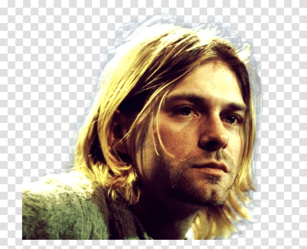 Kurt Cobain Kurt Cobain, Face, Person, Head, Portrait Transparent Png