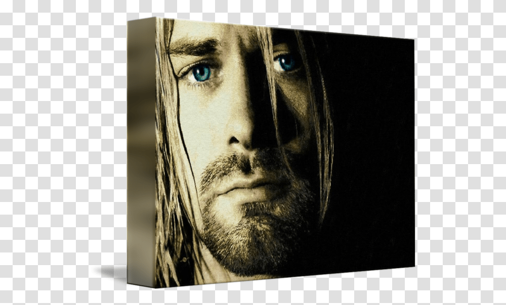 Kurt Cobain Nirvana And Lyrics Close Up By Tony Rubino Kurt Cobain Nirvana Hair, Face, Head, Beard, Horse Transparent Png
