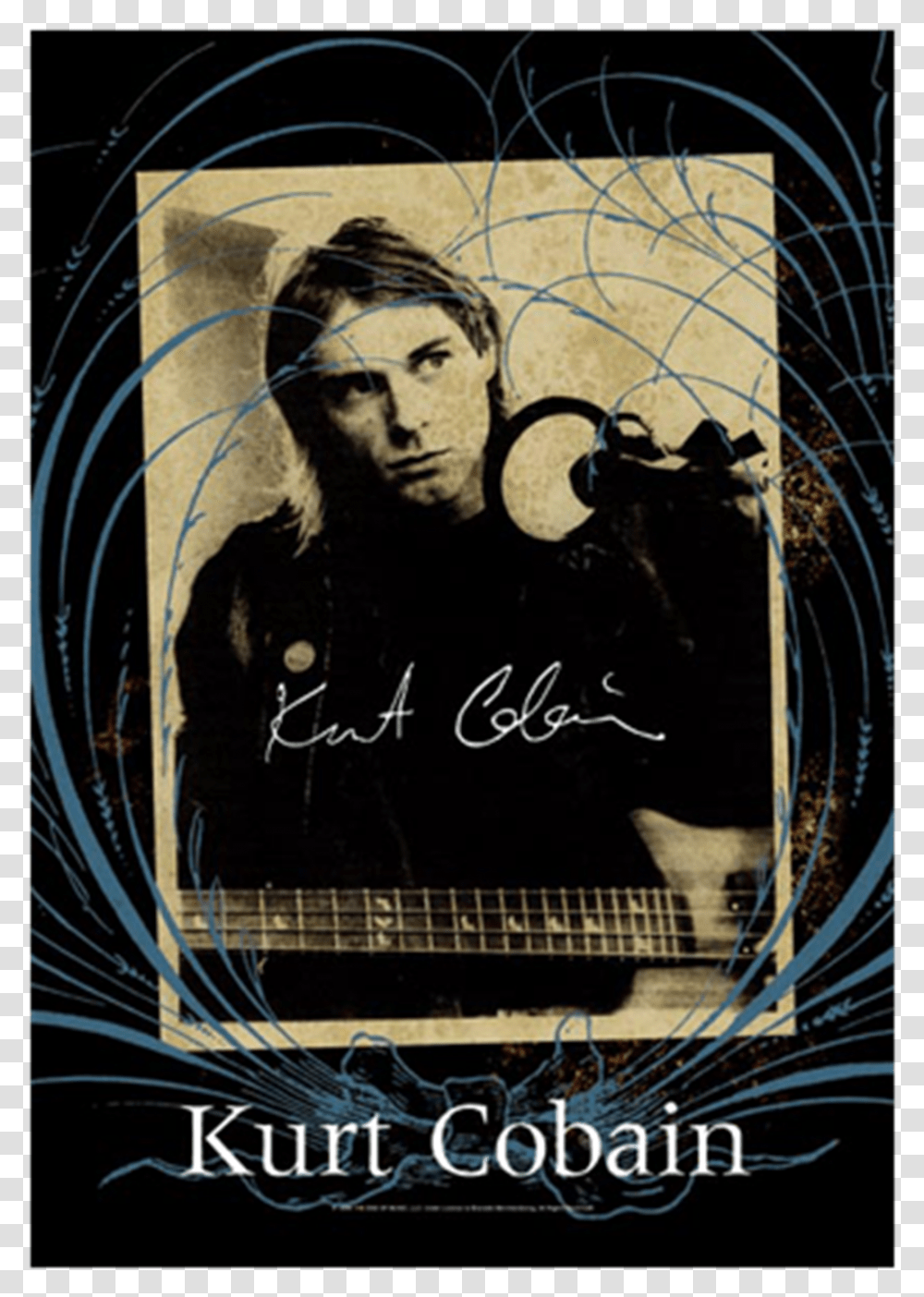 Kurt Cobain, Poster, Advertisement, Person Transparent Png
