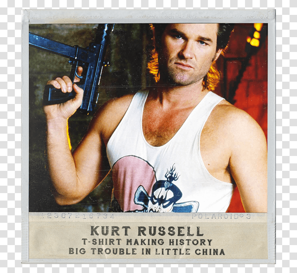 Kurt Russell Big Trouble In Little China, Person, Advertisement, Poster Transparent Png