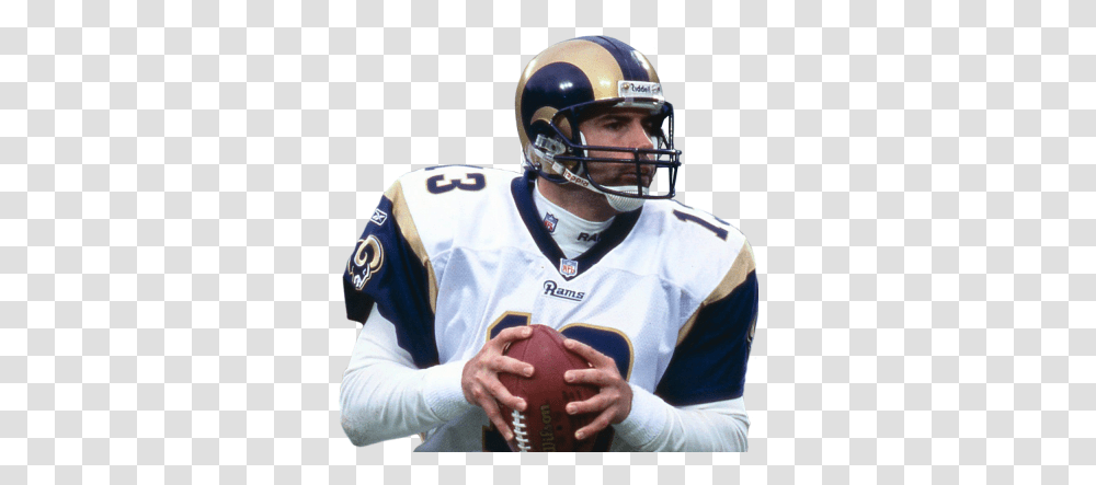 Kurt Warner Stats News And Video Qb Nflcom Revolution Helmets, Clothing, Apparel, Person, Human Transparent Png