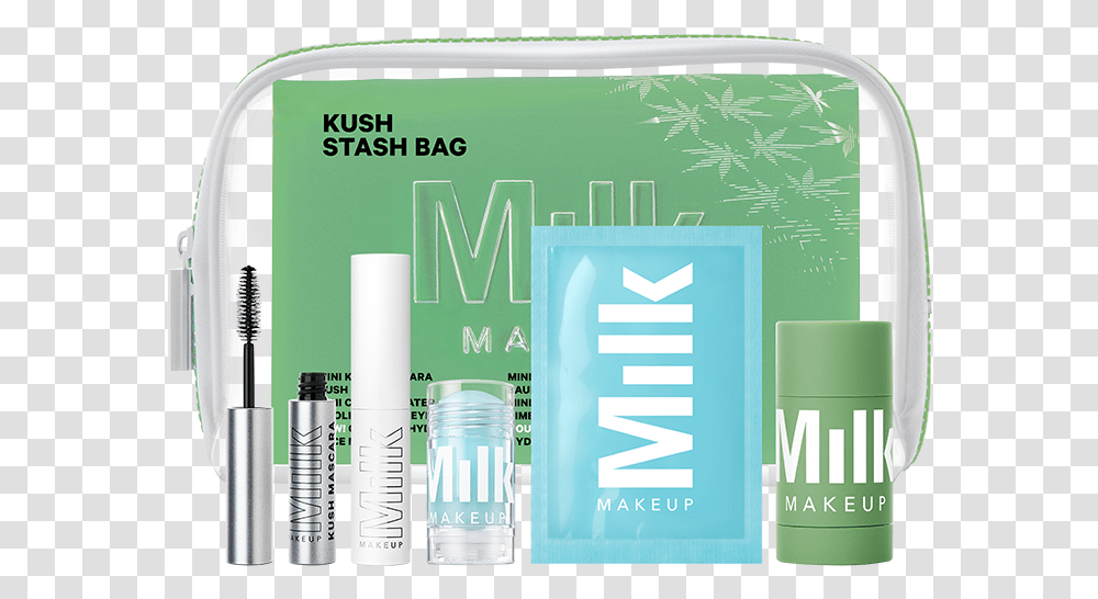 Kush Stash Set Large Eyelash Extensions, Bottle, Cosmetics, Plant Transparent Png