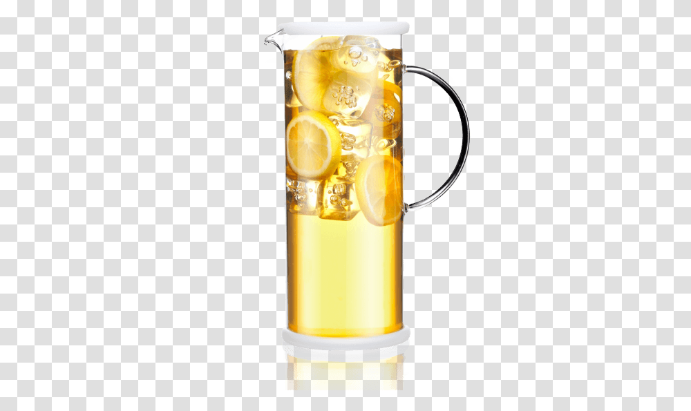 Kusmi Iced Tea Carafe, Glass, Beverage, Drink, Beer Glass Transparent Png