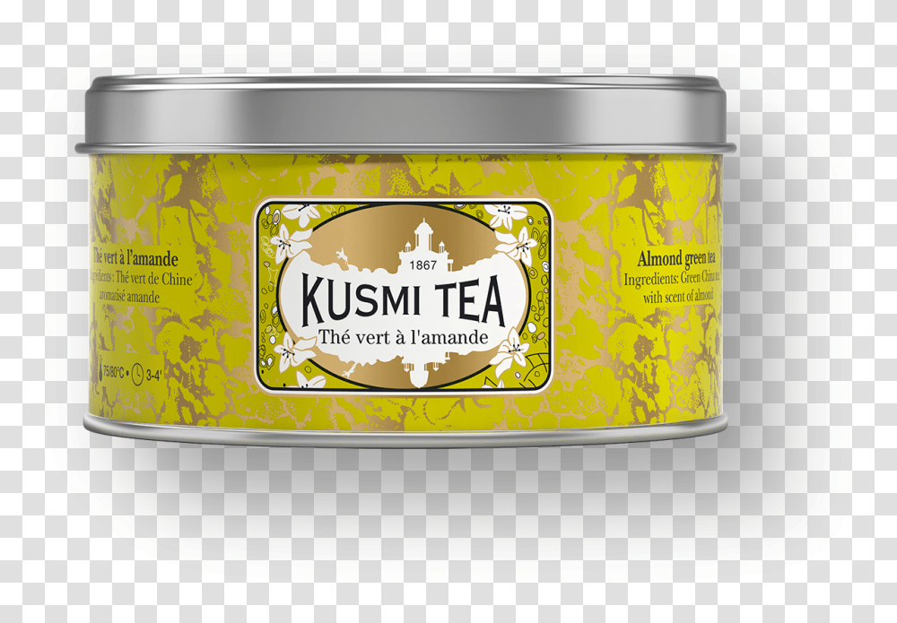Kusmi Tea, Label, Tin, Can Transparent Png