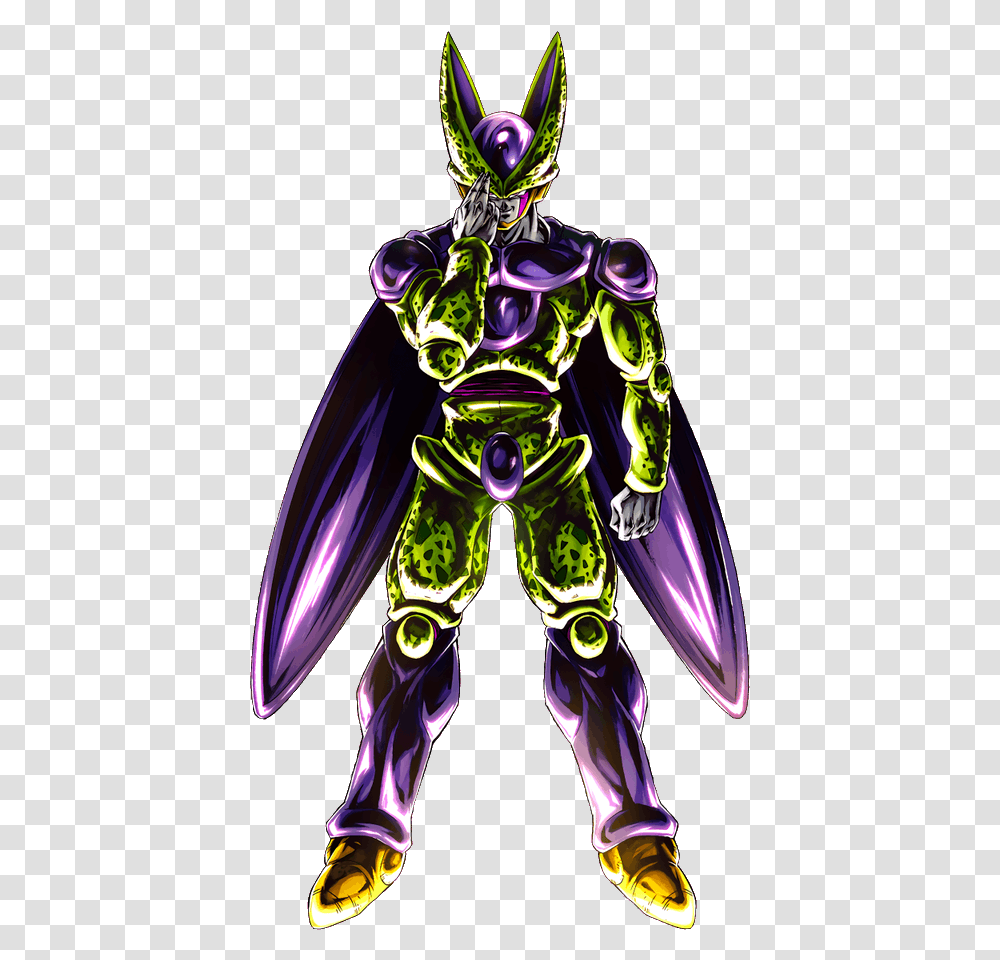 Kuwa 08s Perfect Form Cell Red Db Legends Red Cell, Graphics, Art, Purple, Pattern Transparent Png