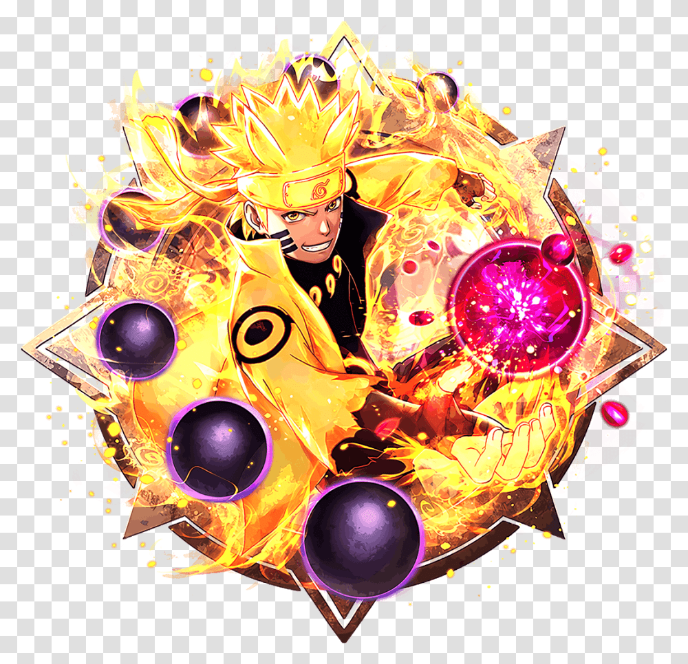 Kuwa Naruto Blazing Naruto 7 Star, Graphics, Art, Person, Pattern Transparent Png