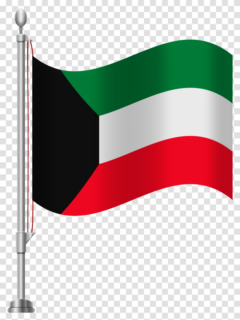 Kuwait Flag Clip Art Clip Art Uae Flag, American Flag Transparent Png
