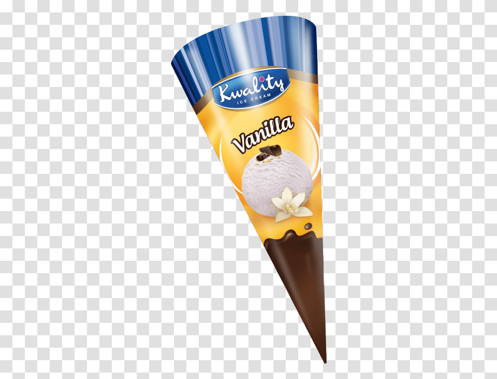 Kwality Cone Ice Cream, Dessert, Food, Plant, Sweets Transparent Png