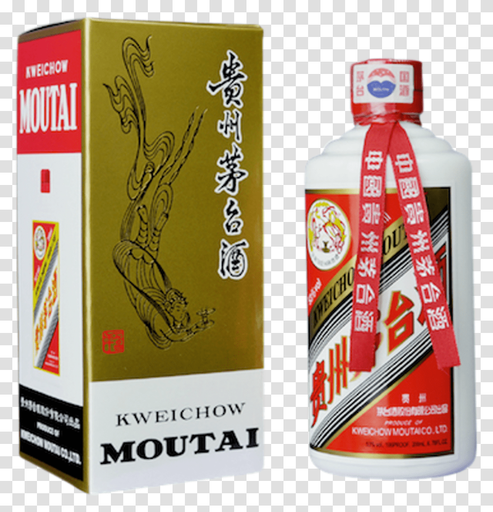 Kweichow Moutai Flying Fairy 53 200ml Flying Fairy Kweichow Moutai, Beverage, Drink, Alcohol, Liquor Transparent Png