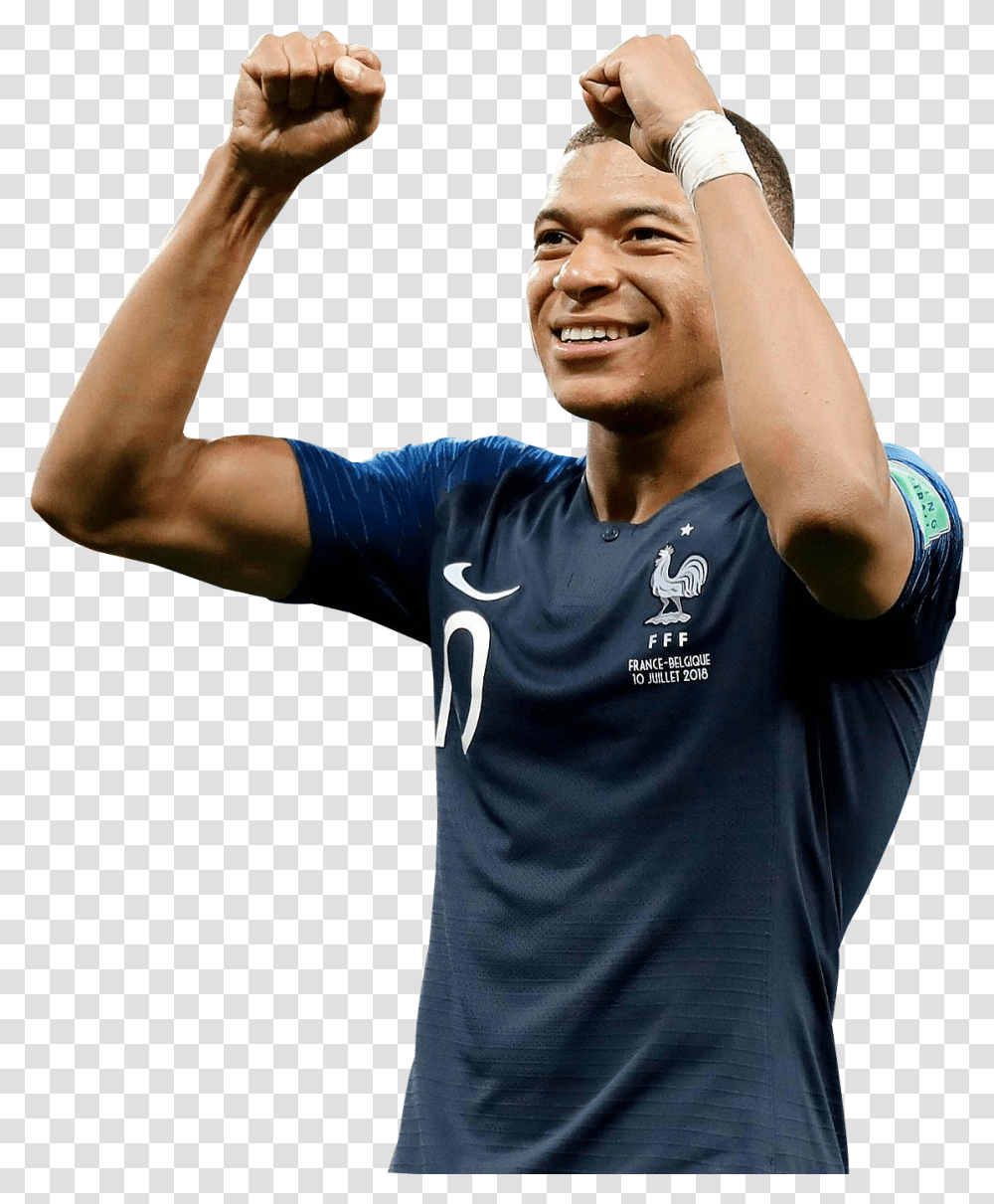 Kylian Mbappe France Fff 2018 World Cup, Person, Sport, Athlete Transparent Png