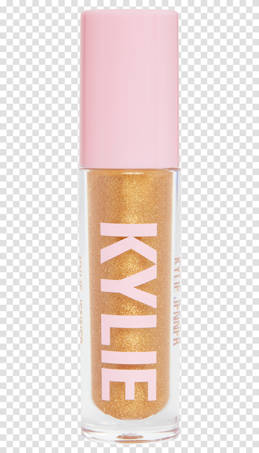 Kylie Cosmetics Gold Lip Gloss Kylie Jenner Lip Gloss, Cylinder, Food, Aluminium, Tin Transparent Png