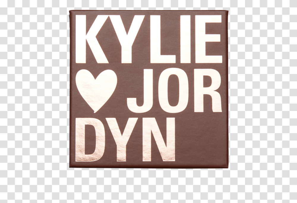 Kylie Cosmetics X Jordyn Highlighter Heart, Text, Book, Alphabet, Word Transparent Png