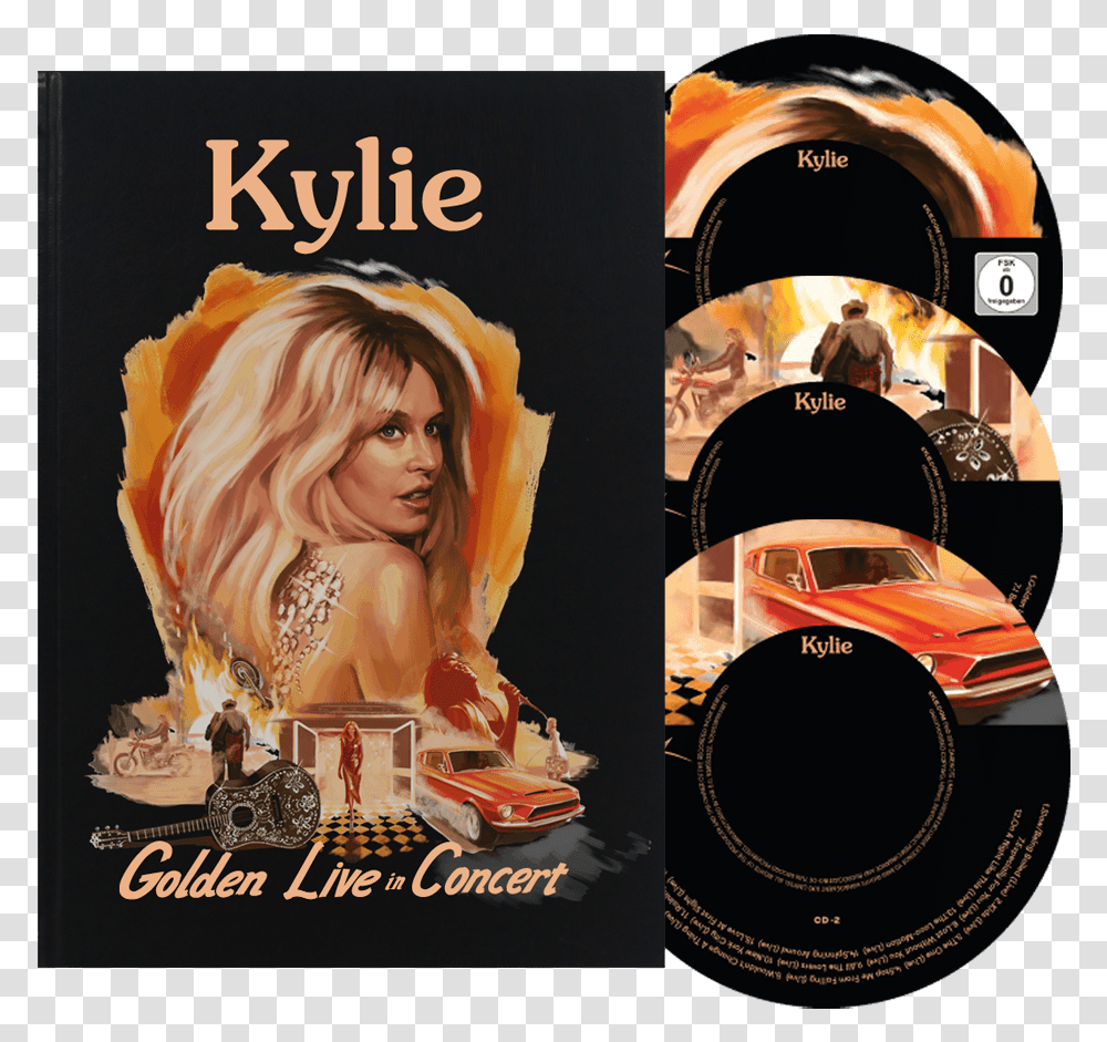 Kylie Golden Live In Concert, Poster, Advertisement, Person Transparent Png