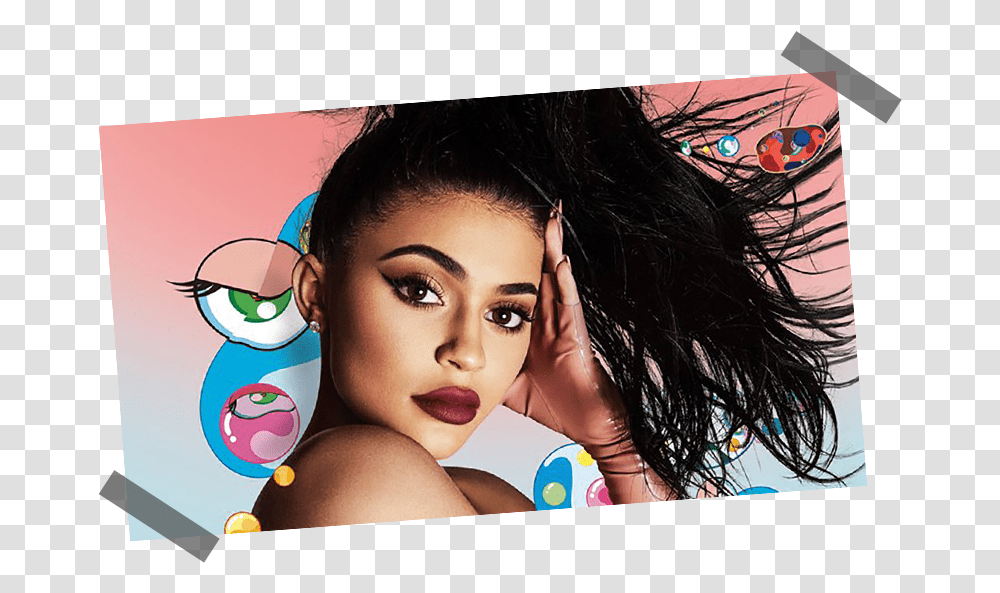 Kylie Jenner Accused Of Copying Art Work In Trailer Kylie Jenner Complex, Face, Person, Human, Hair Transparent Png