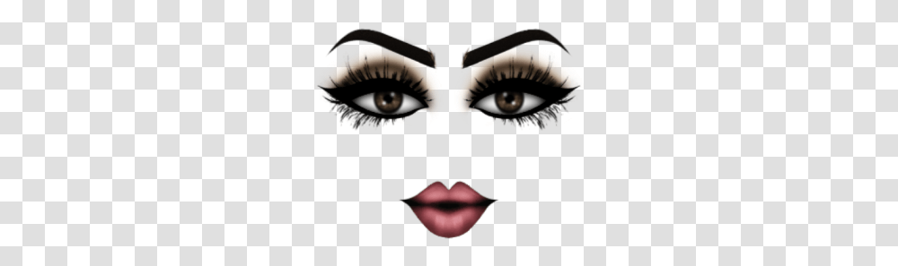 Kylie Jenner Inspired Makeup Roblox Eyelash Extensions, Mask, Mouth, Lip Transparent Png