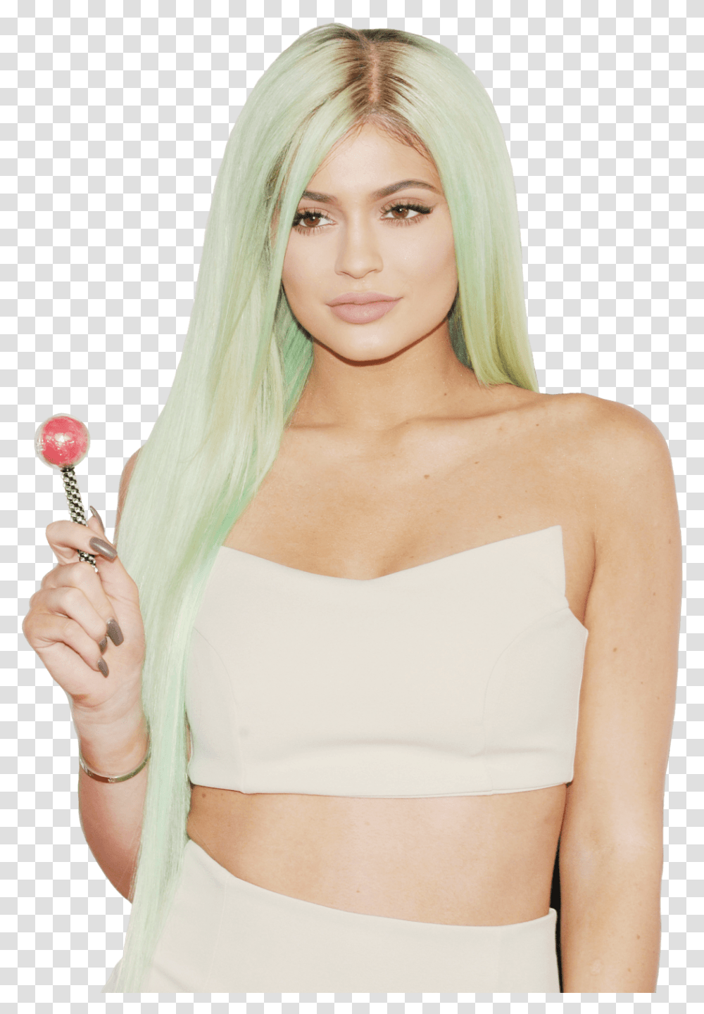 Kylie Jenner Lollipop Image Kylie Jenner Background, Hair, Person, Human, Candy Transparent Png