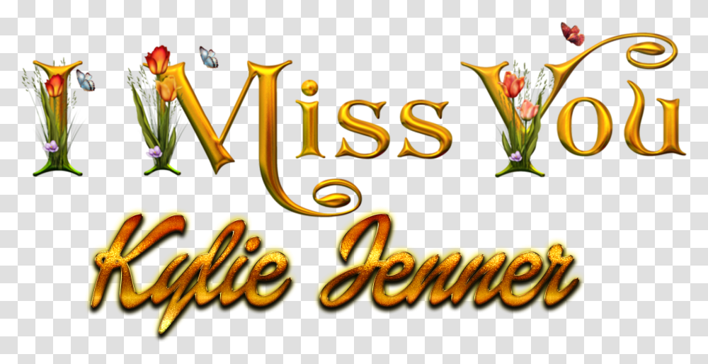 Kylie Jenner Miss You Name Calligraphy, Alphabet, Diwali, Slot Transparent Png