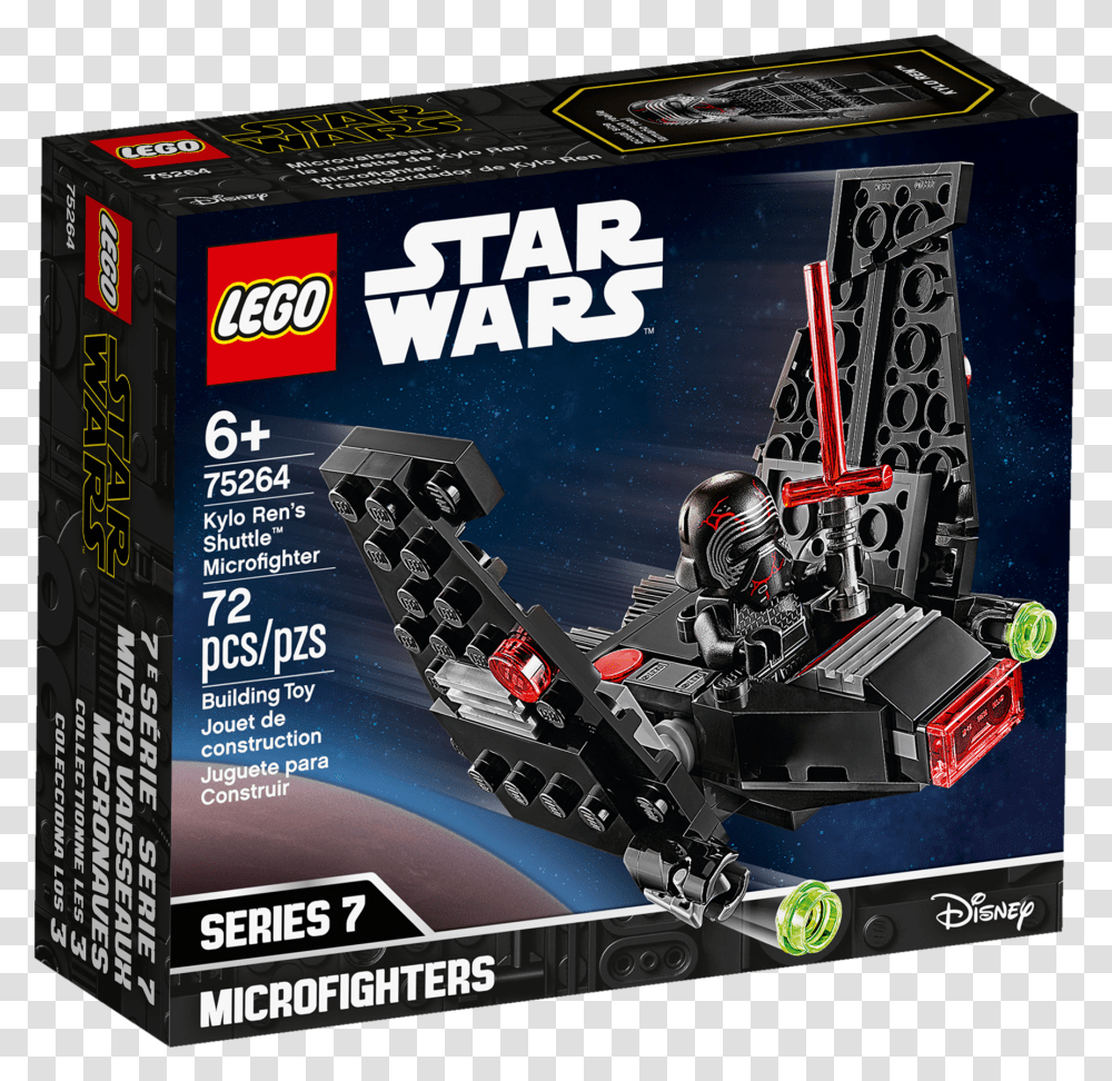 Kylo Ren Lego Star Wars Kylo Ren Micro, Machine, Engine, Motor, Flyer Transparent Png