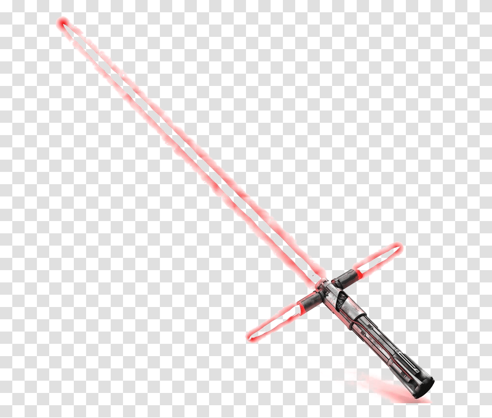 Kylo Ren Lightsaber Clipart Kylo Ren Lightsaber Drawing, Sword, Blade, Weapon, Weaponry Transparent Png